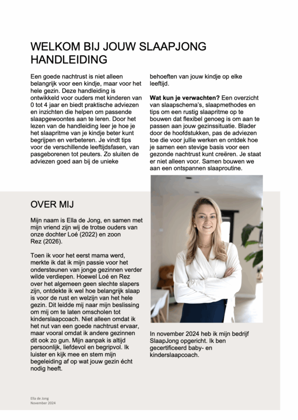 Slaap Handleiding